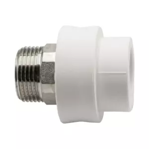Муфта комб. нар 32&times;1&rsquo;&rsquo; под ключ EVER<sup class="reg">&reg;</sup> plastБЕЛЫЙ (Россия)