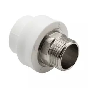Муфта комб. нар 32&times;1&rsquo;&rsquo; под ключ EVER<sup class="reg">&reg;</sup> plastБЕЛЫЙ (Россия)