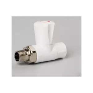 Кран американка шар 20-1/2&Prime; прямой PP-R БЕЛЫЙ