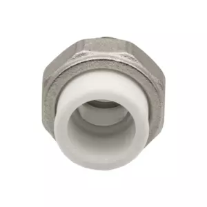 Муфта комб. разъемная, нар 20&times;1/2&rsquo;&rsquo; EVER<sup class="reg">&reg;</sup> plast БЕЛЫЙ (Россия)