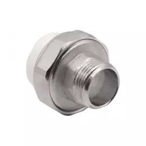 Муфта комб. разъемная, нар 25&times;3/4&rsquo;&rsquo; EVER<sup class="reg">&reg;</sup> plast БЕЛЫЙ (Россия)