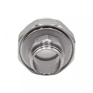 Муфта комб. разъемная, нар 25&times;3/4&rsquo;&rsquo; EVER<sup class="reg">&reg;</sup> plast БЕЛЫЙ (Россия)