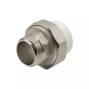 Муфта комб. разъемная, нар 32&times;1&rsquo;&rsquo; EVER<sup class="reg">&reg;</sup> plast БЕЛЫЙ (Россия)