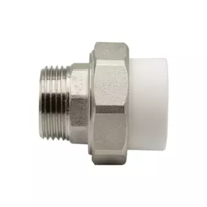 Муфта комб. разъемная, нар 32&times;1&rsquo;&rsquo; EVER<sup class="reg">&reg;</sup> plast БЕЛЫЙ (Россия)