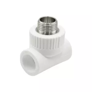 Тройник комб. нар 20&times;1/2&rsquo;&rsquo;х20&nbsp;EVER<sup class="reg">&reg;</sup> plast БЕЛЫЙ (Россия)