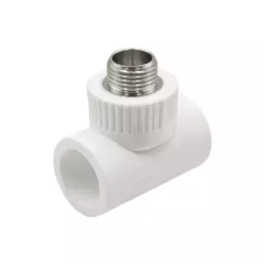 Тройник комб. нар 25&times;1/2&rsquo;&rsquo;х25&nbsp;EVER<sup class="reg">&reg;</sup> plast БЕЛЫЙ (Россия)
