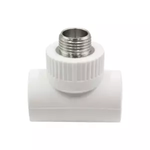 Тройник комб. нар 25&times;1/2&rsquo;&rsquo;х25&nbsp;EVER<sup class="reg">&reg;</sup> plast БЕЛЫЙ (Россия)