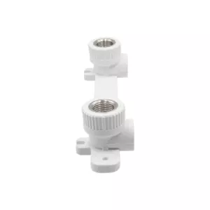 Уголок комб.&nbsp;вн&nbsp;20&times;1/2&rsquo;&rsquo; с&nbsp;креплением двойной EVER<sup class="reg">&reg;</sup> plast БЕЛЫЙ (Россия)
